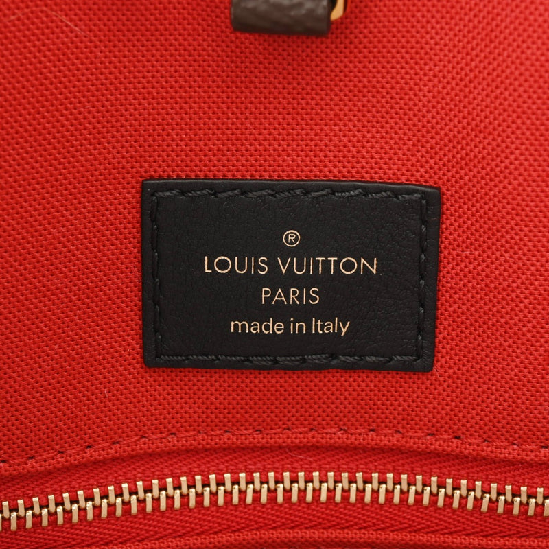 LOUIS VUITTON ルイヴィトン モノグラムジャイアント オンザゴー GM 旧型 2WAYトート ブラウン M44576 ユニセックス モノグラムキャンバス ハンドバッグ Aランク 中古 銀蔵