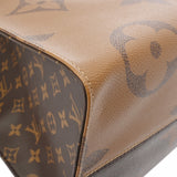 LOUIS VUITTON ルイヴィトン モノグラムジャイアント オンザゴー GM 旧型 2WAYトート ブラウン M44576 ユニセックス モノグラムキャンバス ハンドバッグ Aランク 中古 銀蔵