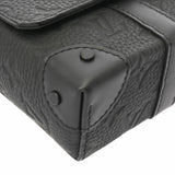 LOUIS VUITTON ルイヴィトン トランクメッセンジャー PM ノワール M57726 メンズ トリヨンレザー メッセンジャーバッグ Aランク 中古 銀蔵