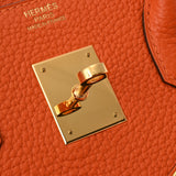 HERMES エルメス バーキン 30 フー □R刻印(2014年頃)  レディース トゴ ハンドバッグ Aランク 中古 銀蔵