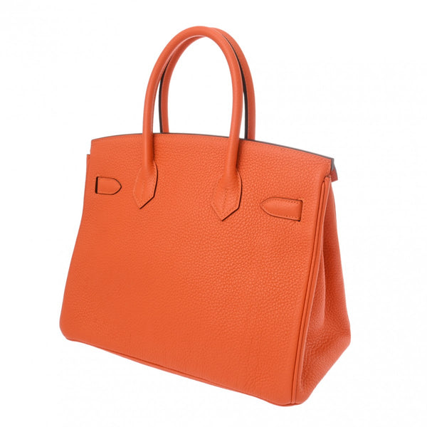 HERMES エルメス バーキン 30 フー □R刻印(2014年頃)  レディース トゴ ハンドバッグ Aランク 中古 銀蔵