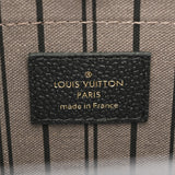 LOUIS VUITTON ルイヴィトン モノグラムアンプラント モンテーニュ BB 2WAY ノワール M41053 レディース レザー ハンドバッグ Aランク 中古 銀蔵