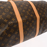 LOUIS VUITTON ルイヴィトン モノグラム キーポル バンドリエール 55 ブラウン M41414 ユニセックス モノグラムキャンバス ボストンバッグ Aランク 中古 銀蔵