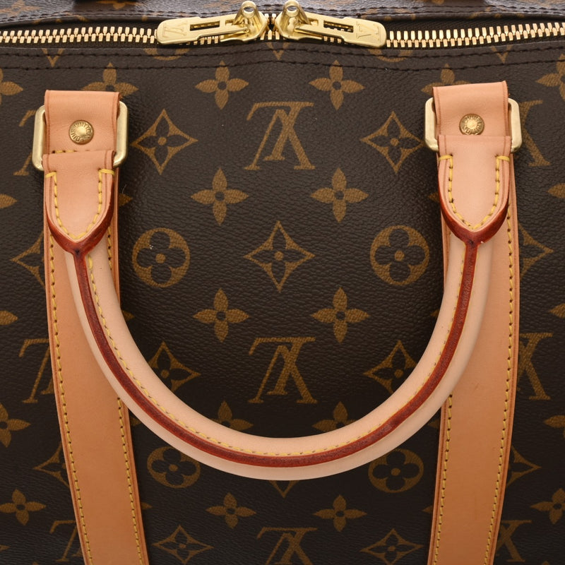 LOUIS VUITTON ルイヴィトン モノグラム キーポル バンドリエール 55 ブラウン M41414 ユニセックス モノグラムキャンバス ボストンバッグ Aランク 中古 銀蔵