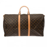 LOUIS VUITTON ルイヴィトン モノグラム キーポル バンドリエール 55 ブラウン M41414 ユニセックス モノグラムキャンバス ボストンバッグ Aランク 中古 銀蔵