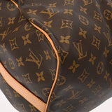 LOUIS VUITTON ルイヴィトン モノグラム キーポル バンドリエール 55 ブラウン M41414 ユニセックス モノグラムキャンバス ボストンバッグ Aランク 中古 銀蔵