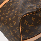 LOUIS VUITTON ルイヴィトン モノグラム キーポル バンドリエール 55 ブラウン M41414 ユニセックス モノグラムキャンバス ボストンバッグ Aランク 中古 銀蔵