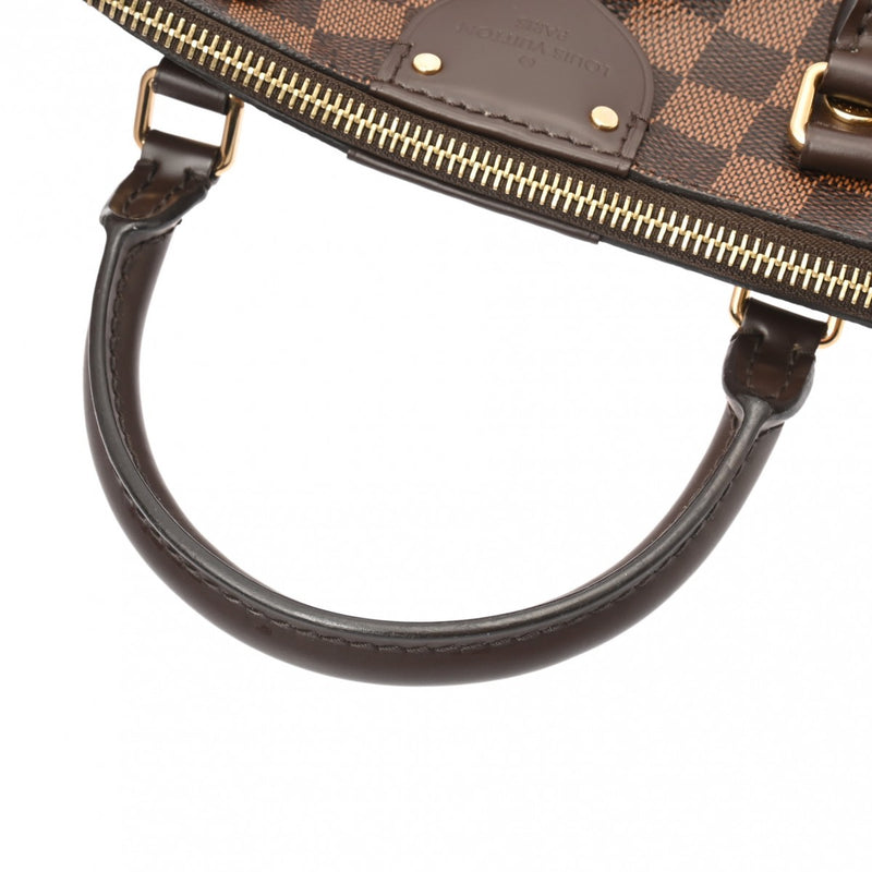 LOUIS VUITTON ルイヴィトン ダミエ シエナ PM 2WAY ブラウン N41545 レディース ダミエキャンバス ハンドバッグ 新同 中古 銀蔵