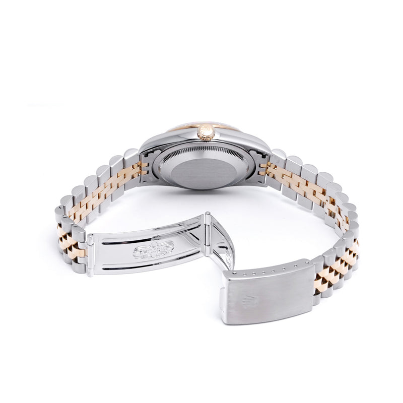 ロレックス デイトジャスト 16233 K番(2001年頃製造) グレー メンズ 腕時計 自動巻き 中古 銀蔵