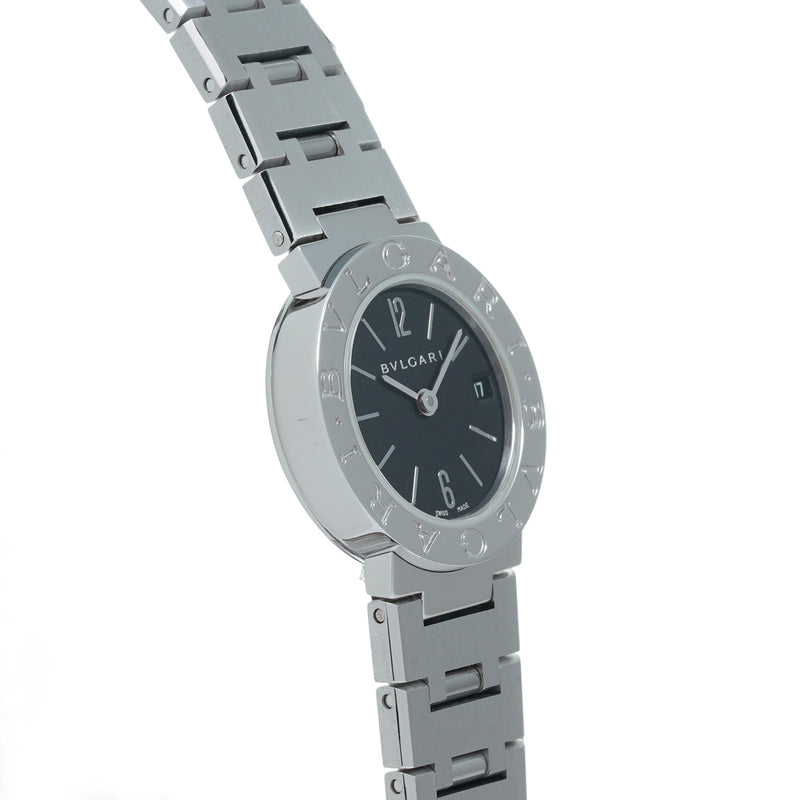ブルガリ ブルガリブルガリ BB23SS ブラック レディース 腕時計 クォーツ 中古 銀蔵