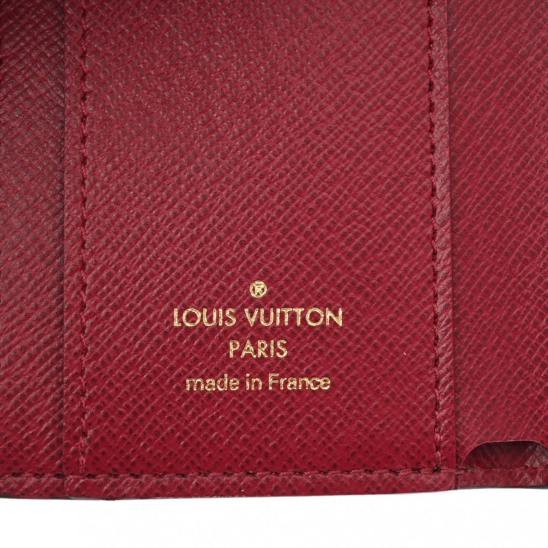 LOUIS VUITTON ルイヴィトン モノグラム ポルトフォイユ ゾエ フューシャ M62932 レディース モノグラムキャンバス 三つ折り財布 新同 中古 銀蔵