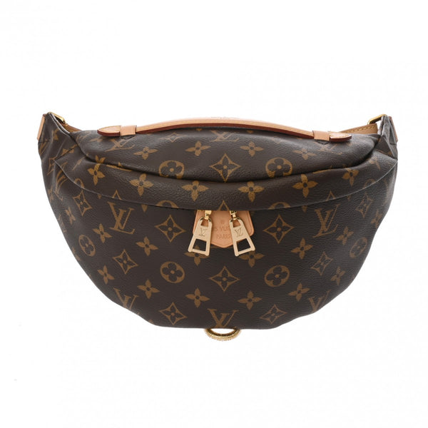 LOUIS VUITTON ルイヴィトン モノグラム バムバッグ ブラウン M43644 メンズ モノグラムキャンバス ボディバッグ Aランク 中古 銀蔵