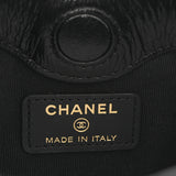 CHANEL シャネル マトラッセ チェーンクラッチバッグ ミニ ブラック AP3875 レディース シャイニーラムスキン ショルダーバッグ 新同 中古 銀蔵