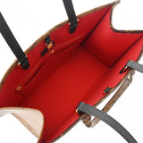 LOUIS VUITTON ルイヴィトン モノグラムリバース オンザゴー MM 新型 ブラウン M45321 レディース モノグラムキャンバス ハンドバッグ Aランク 中古 銀蔵