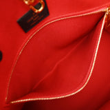 LOUIS VUITTON ルイヴィトン モノグラムリバース オンザゴー MM 新型 ブラウン M45321 レディース モノグラムキャンバス ハンドバッグ Aランク 中古 銀蔵