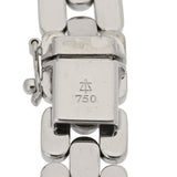 no brand ノーブランド ダイヤ3.27ct 3連デザイン ユニセックス K18ホワイトゴールド WG ネックレス Aランク 中古 銀蔵