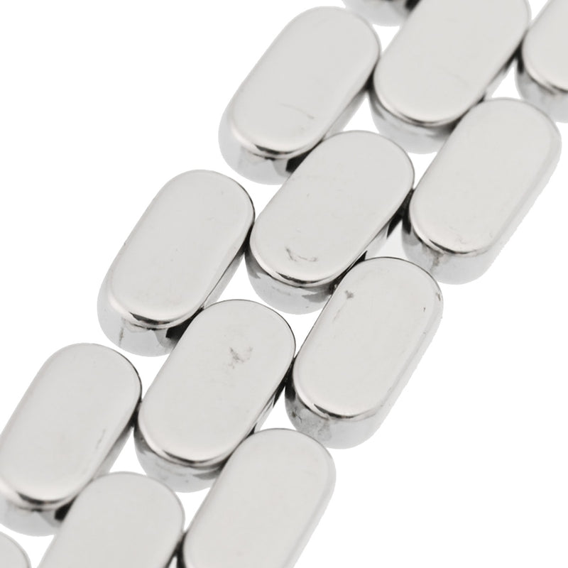 no brand ノーブランド ダイヤ3.27ct 3連デザイン ユニセックス K18ホワイトゴールド WG ネックレス Aランク 中古 銀蔵