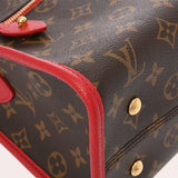 LOUIS VUITTON ルイヴィトン モノグラム ポパンクール PM 2WAY ルージュ M43433 レディース モノグラムキャンバス ハンドバッグ Aランク 中古 銀蔵