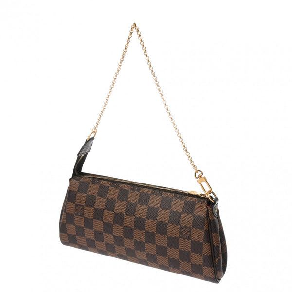 LOUIS VUITTON ルイヴィトン ダミエ エヴァ 2WAY ブラウン N55213 レディース ダミエキャンバス ショルダーバッグ Aランク 中古 銀蔵