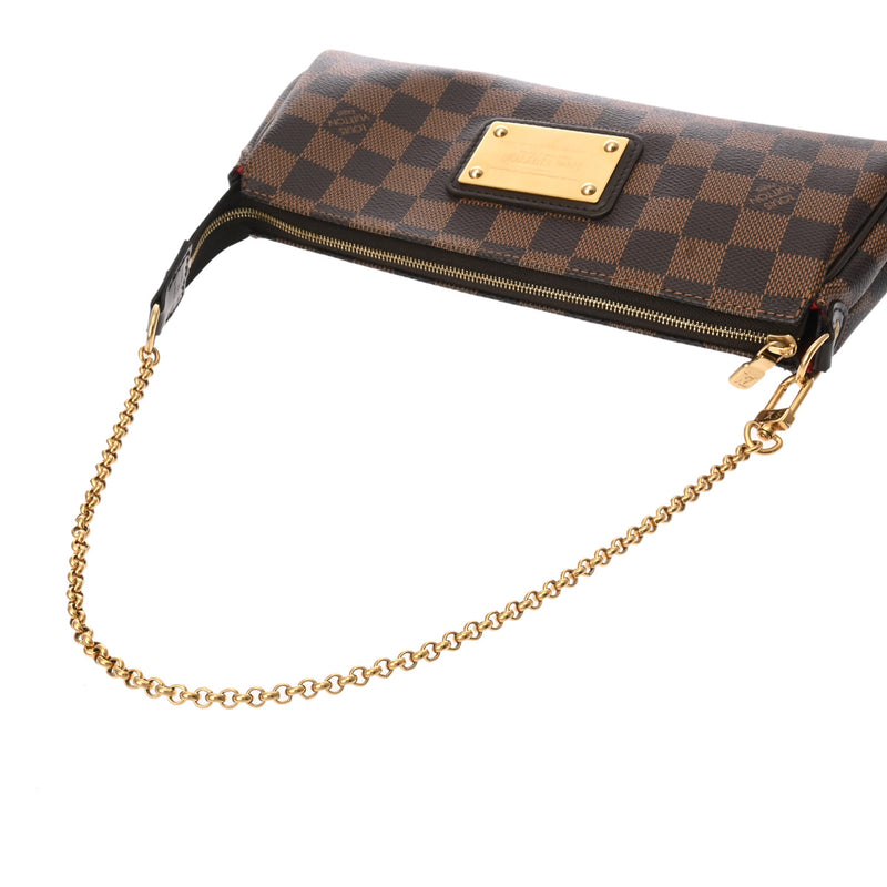 LOUIS VUITTON ルイヴィトン ダミエ エヴァ 2WAY ブラウン N55213 レディース ダミエキャンバス ショルダーバッグ Aランク 中古 銀蔵