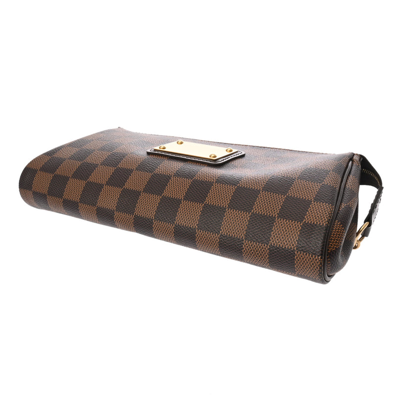 LOUIS VUITTON ルイヴィトン ダミエ エヴァ 2WAY ブラウン N55213 レディース ダミエキャンバス ショルダーバッグ Aランク 中古 銀蔵