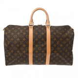 LOUIS VUITTON ルイヴィトン モノグラム キーポル 45 ブラウン M41428 ユニセックス モノグラムキャンバス ボストンバッグ ABランク 中古 銀蔵