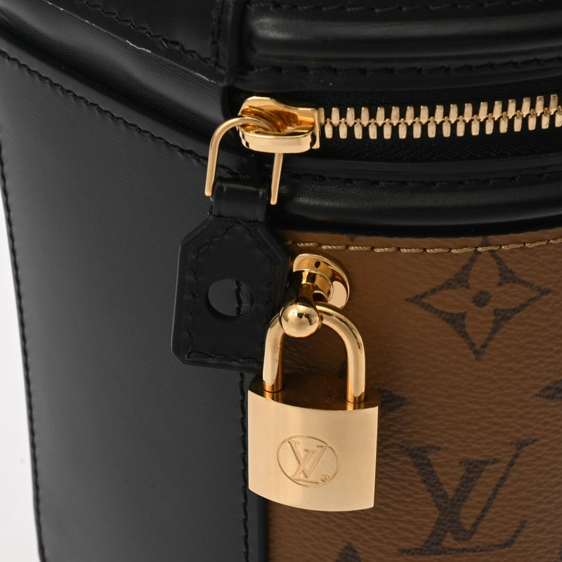 LOUIS VUITTON ルイヴィトン モノグラムリバース カンヌ 2WAY ブラウン M43986 レディース モノグラムキャンバス ハンドバッグ 新同 中古 銀蔵