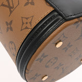 LOUIS VUITTON ルイヴィトン モノグラムリバース カンヌ 2WAY ブラウン M43986 レディース モノグラムキャンバス ハンドバッグ 新同 中古 銀蔵