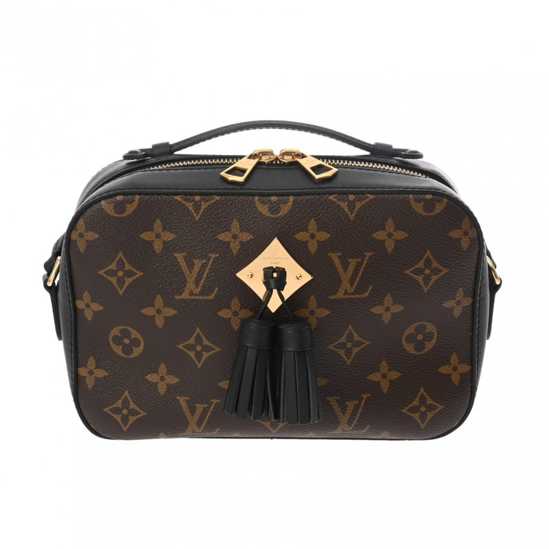 LOUIS VUITTON ルイヴィトン モノグラム サントンジュ ノワール M43555 レディース モノグラムキャンバス ショルダーバッグ Aランク 中古 銀蔵