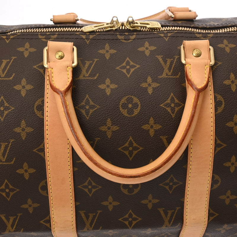 LOUIS VUITTON ルイヴィトン モノグラム キーポル 50 ブラウン M41426 ユニセックス モノグラムキャンバス ボストンバッグ ABランク 中古 銀蔵