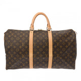 LOUIS VUITTON ルイヴィトン モノグラム キーポル 50 ブラウン M41426 ユニセックス モノグラムキャンバス ボストンバッグ ABランク 中古 銀蔵