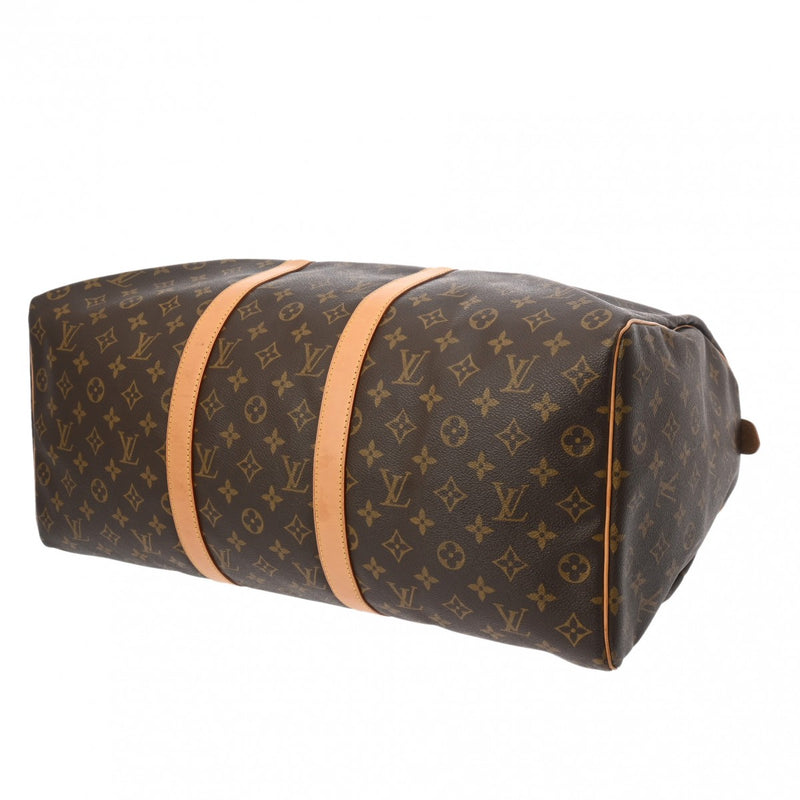 LOUIS VUITTON ルイヴィトン モノグラム キーポル 50 ブラウン M41426 ユニセックス モノグラムキャンバス ボストンバッグ ABランク 中古 銀蔵