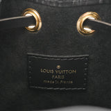 LOUIS VUITTON ルイヴィトン モノグラム カノエ 2WAY ノワール/ブラウン M83480 レディース モノグラムキャンバス ショルダーバッグ Aランク 中古 銀蔵