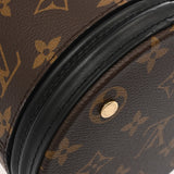 LOUIS VUITTON ルイヴィトン モノグラム カノエ 2WAY ノワール/ブラウン M83480 レディース モノグラムキャンバス ショルダーバッグ Aランク 中古 銀蔵