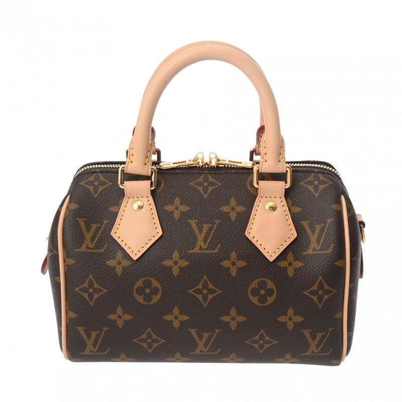 LOUIS VUITTON ルイヴィトン モノグラム スピーディバンドリエール 20 ブラウン M46594 レディース モノグラムキャンバス ハンドバッグ 未使用 銀蔵