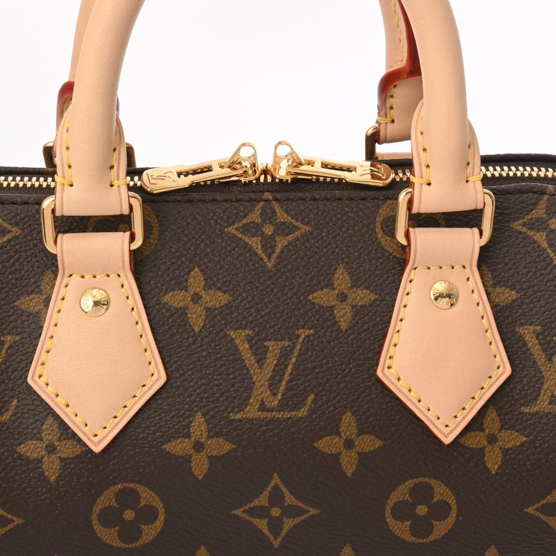 LOUIS VUITTON ルイヴィトン モノグラム スピーディバンドリエール 20 ブラウン M46222 レディース モノグラムキャンバス ハンドバッグ 新同 中古 銀蔵