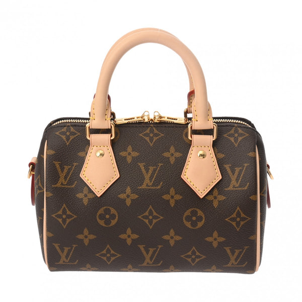 LOUIS VUITTON ルイヴィトン モノグラム スピーディバンドリエール 20 ブラウン M46222 レディース モノグラムキャンバス ハンドバッグ 新同 中古 銀蔵