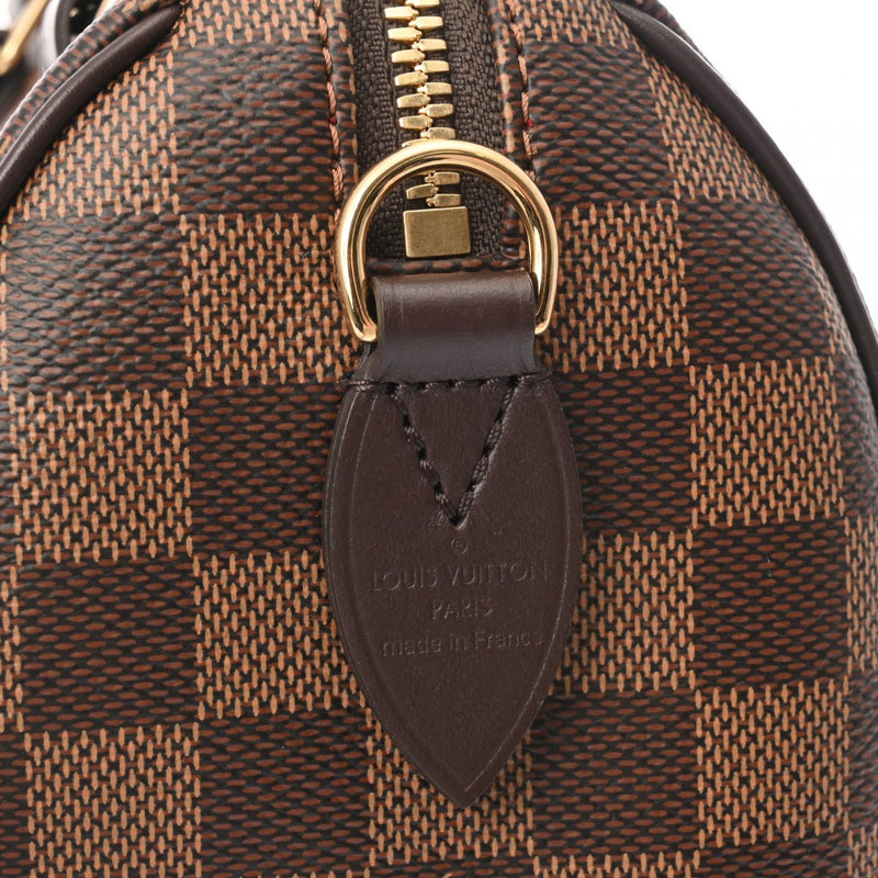 LOUIS VUITTON ルイヴィトン ダミエ スピーディバンドリエール 20 ブラウン N40489 レディース ダミエキャンバス ハンドバッグ 未使用 銀蔵