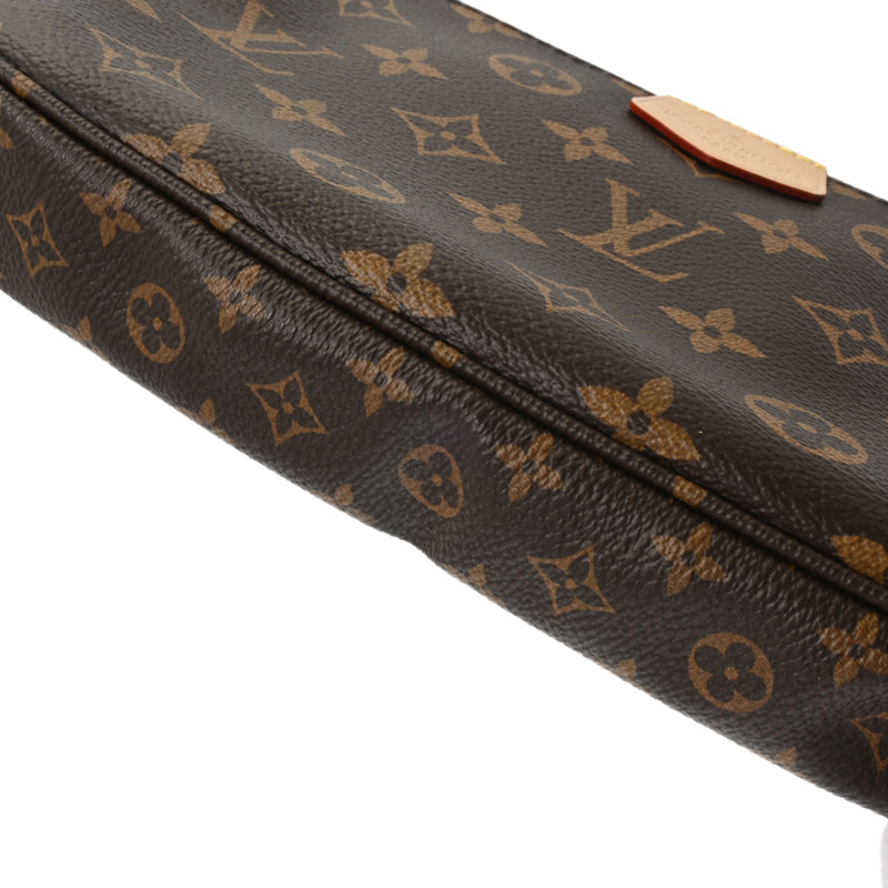 LOUIS VUITTON ルイヴィトン モノグラム ミュルティ ポシェット アクセソワール カーキ M44813 レディース モノグラムキャンバス ショルダーバッグ 未使用 銀蔵