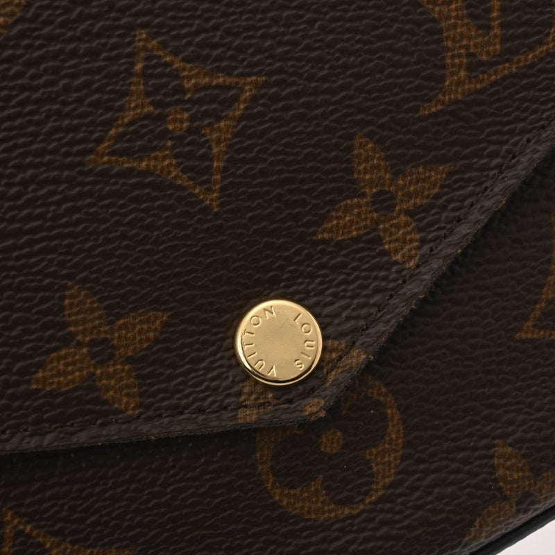 LOUIS VUITTON ルイヴィトン モノグラム ポシェットフェリシー フューシャ M81896 レディース レザー ショルダーバッグ ABランク 中古 銀蔵