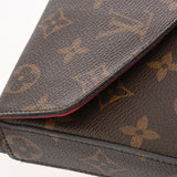 LOUIS VUITTON ルイヴィトン モノグラム ポシェットフェリシー フューシャ M81896 レディース レザー ショルダーバッグ ABランク 中古 銀蔵