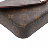 LOUIS VUITTON ルイヴィトン モノグラム ポシェットフェリシー フューシャ M81896 レディース レザー ショルダーバッグ ABランク 中古 銀蔵