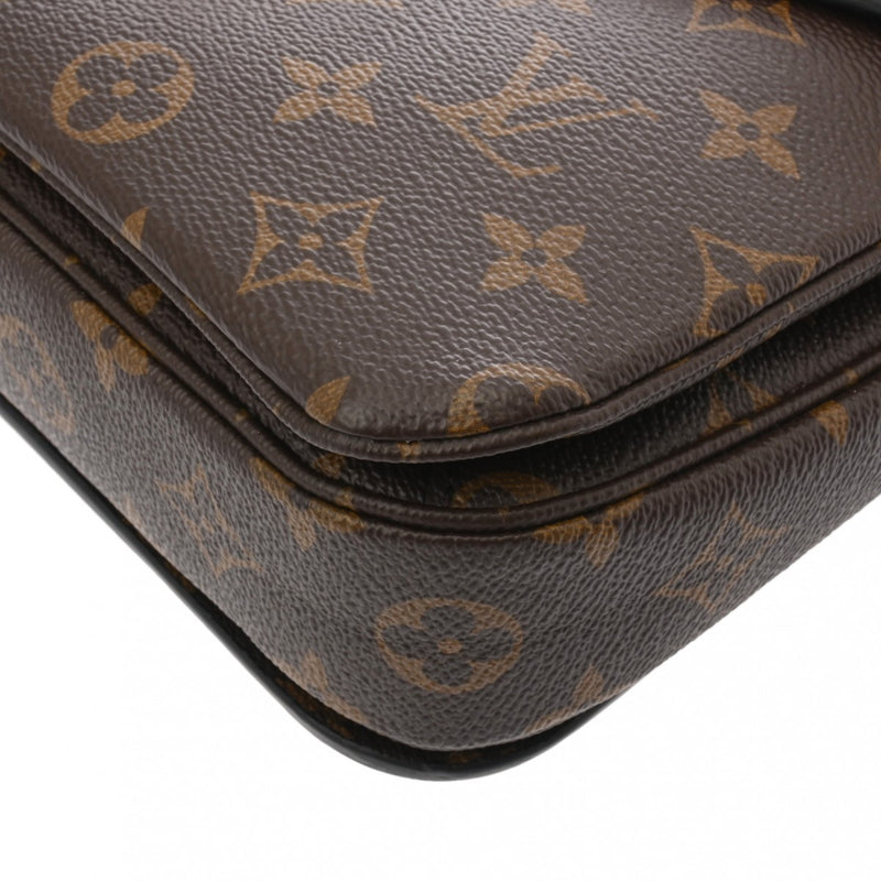 LOUIS VUITTON ルイヴィトン モノグラム ポシェットメティス MM 2WAY ブラウン/アイボリー M45152 レディース モノグラムキャンバス ハンドバッグ ABランク 中古 銀蔵