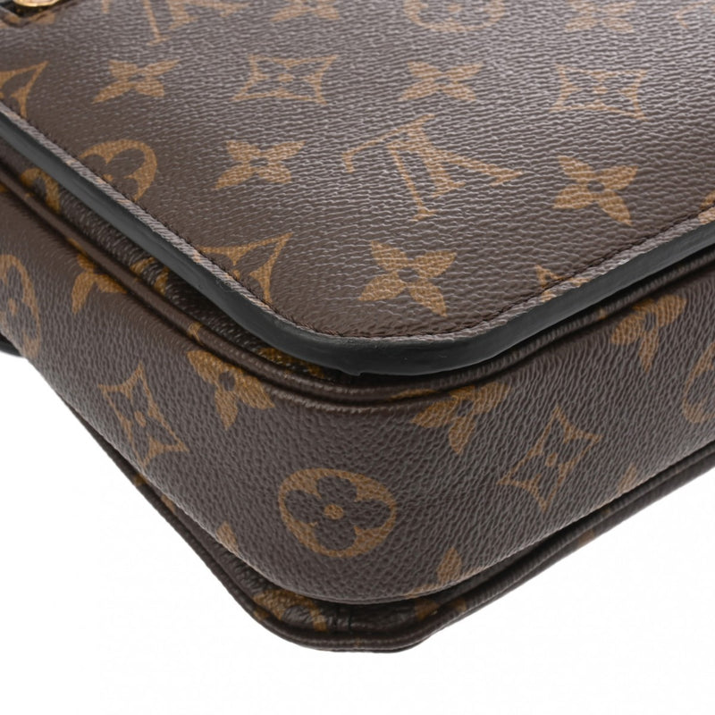 LOUIS VUITTON ルイヴィトン モノグラム ポシェットメティス MM 2WAY ブラウン/アイボリー M45152 レディース モノグラムキャンバス ハンドバッグ ABランク 中古 銀蔵