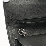 CHANEL シャネル マトラッセ クラシックハンドバッグ 25cm ブラック A01112 レディース キャビアスキン ショルダーバッグ Aランク 中古 銀蔵