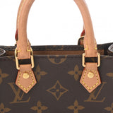 LOUIS VUITTON ルイヴィトン モノグラム プティット サックプラ 旧型 2WAY ブラウン M69442 レディース モノグラムキャンバス ハンドバッグ ABランク 中古 銀蔵