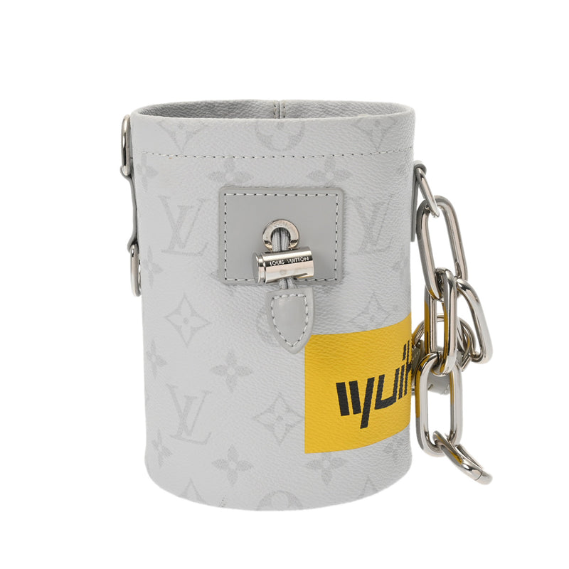 LOUIS VUITTON ルイヴィトン モノグラム チョーク ナノ グレー系 M44631 ユニセックス モノグラムキャンバス ショルダーバッグ Aランク 中古 銀蔵