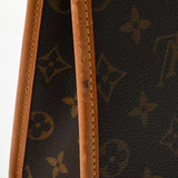 LOUIS VUITTON ルイヴィトン モノグラム ベルエア 2WAY ブラウン M51122 ユニセックス モノグラムキャンバス ハンドバッグ Bランク 中古 銀蔵