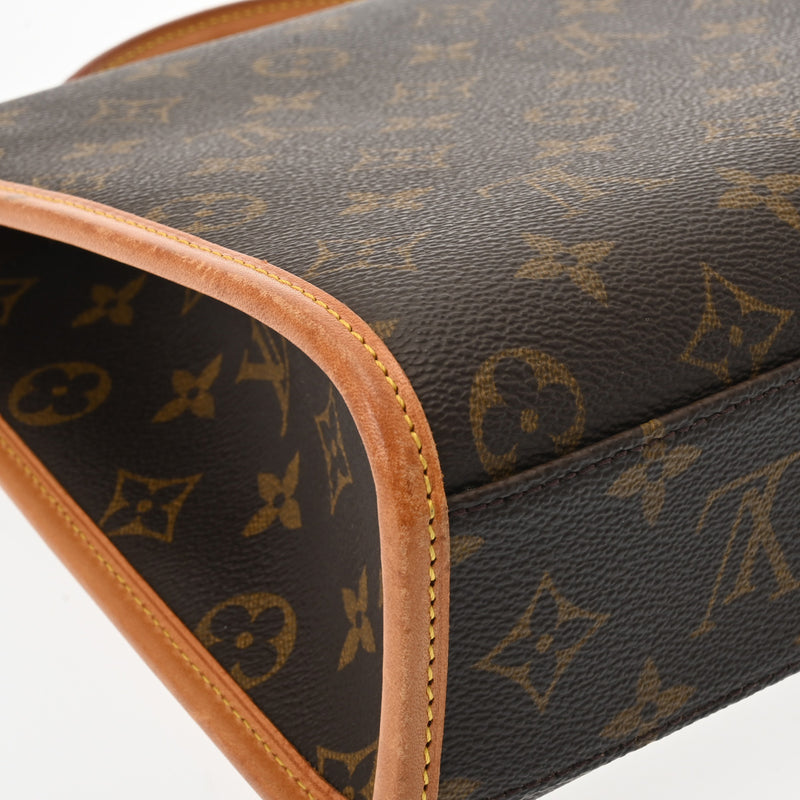 LOUIS VUITTON ルイヴィトン モノグラム ベルエア 2WAY ブラウン M51122 ユニセックス モノグラムキャンバス ハンドバッグ Bランク 中古 銀蔵