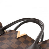 LOUIS VUITTON ルイヴィトン ダミエ ケンジントン 2WAYバッグ ブラウン N41435 レディース ダミエキャンバス ハンドバッグ Aランク 中古 銀蔵